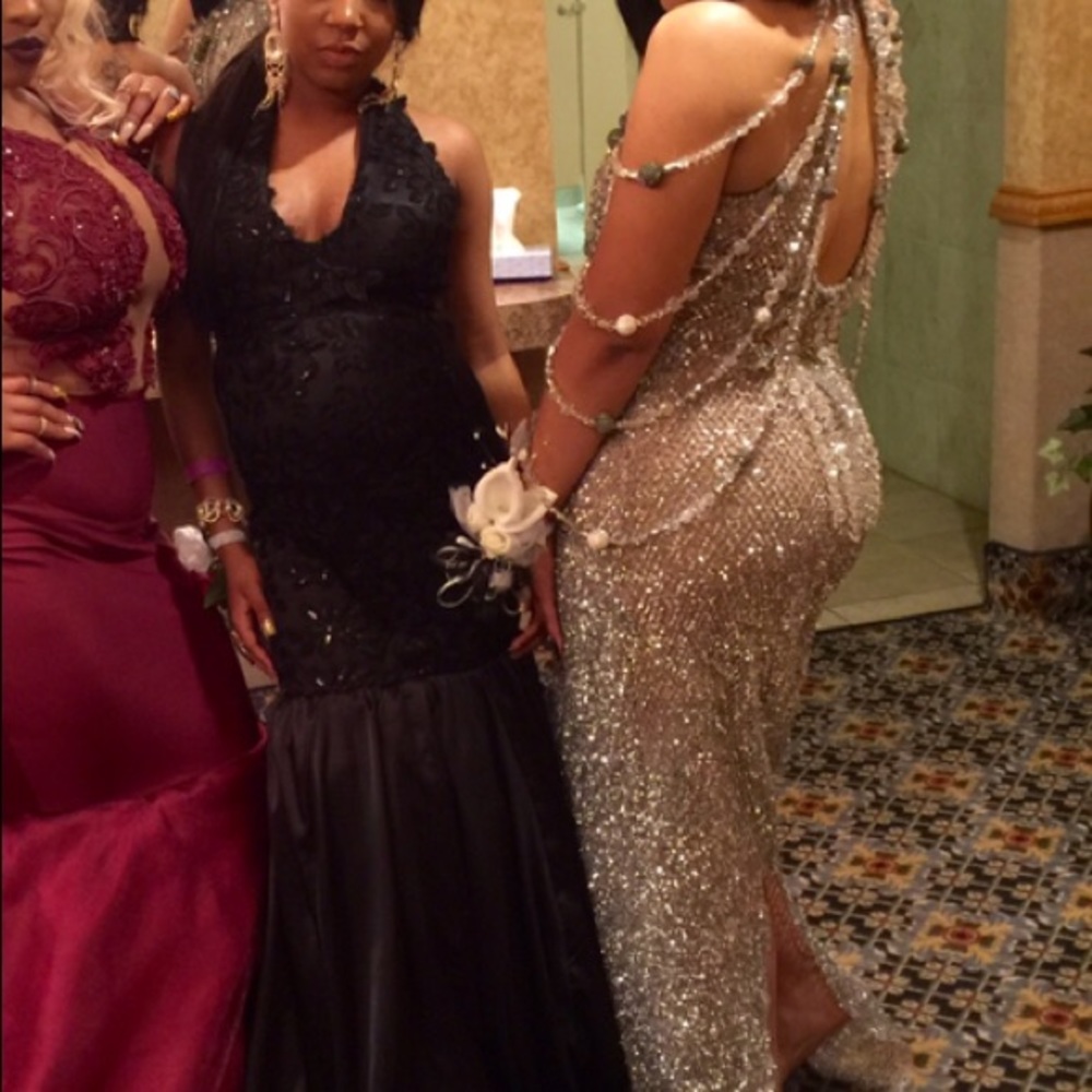 Silver Prom Dress!!!!!!!